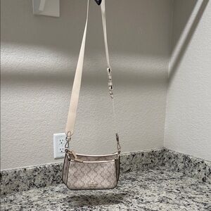 Kate Spade Cream and Tan Crossbody Bag